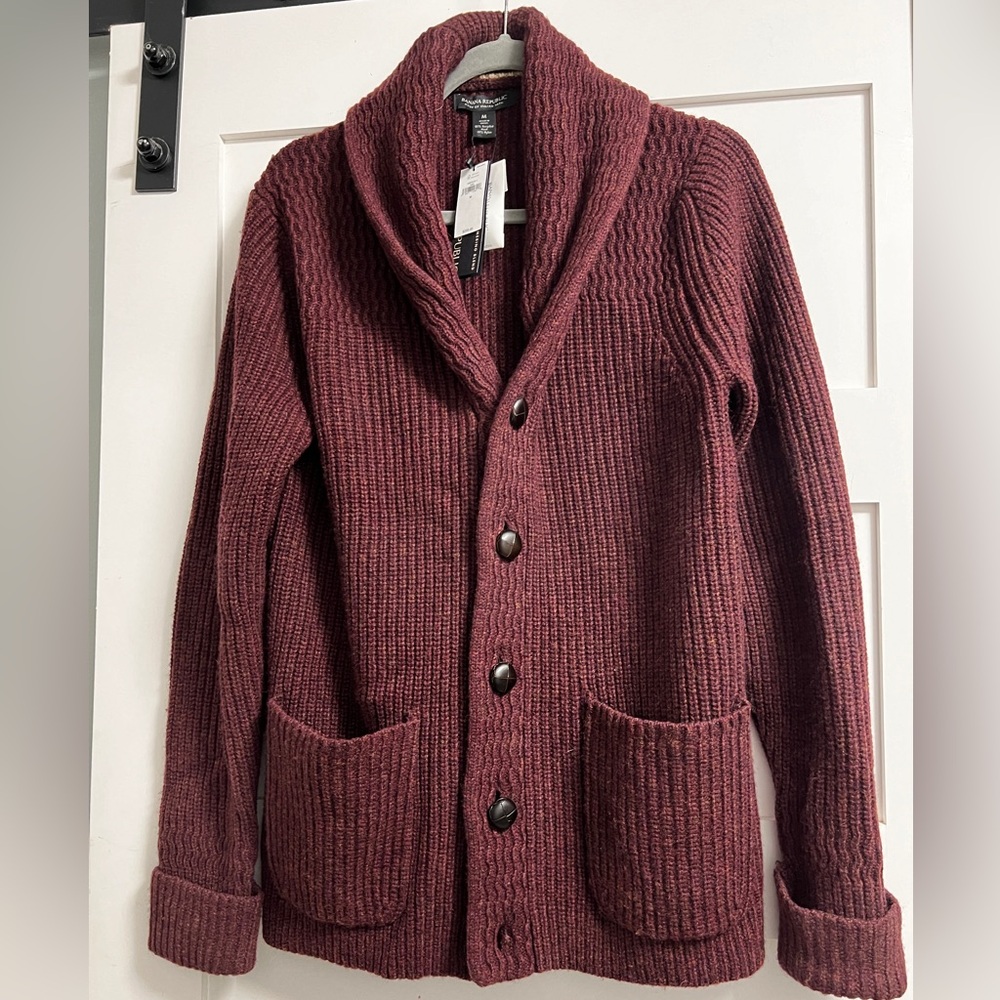 Chunky Collar Cardigan - New